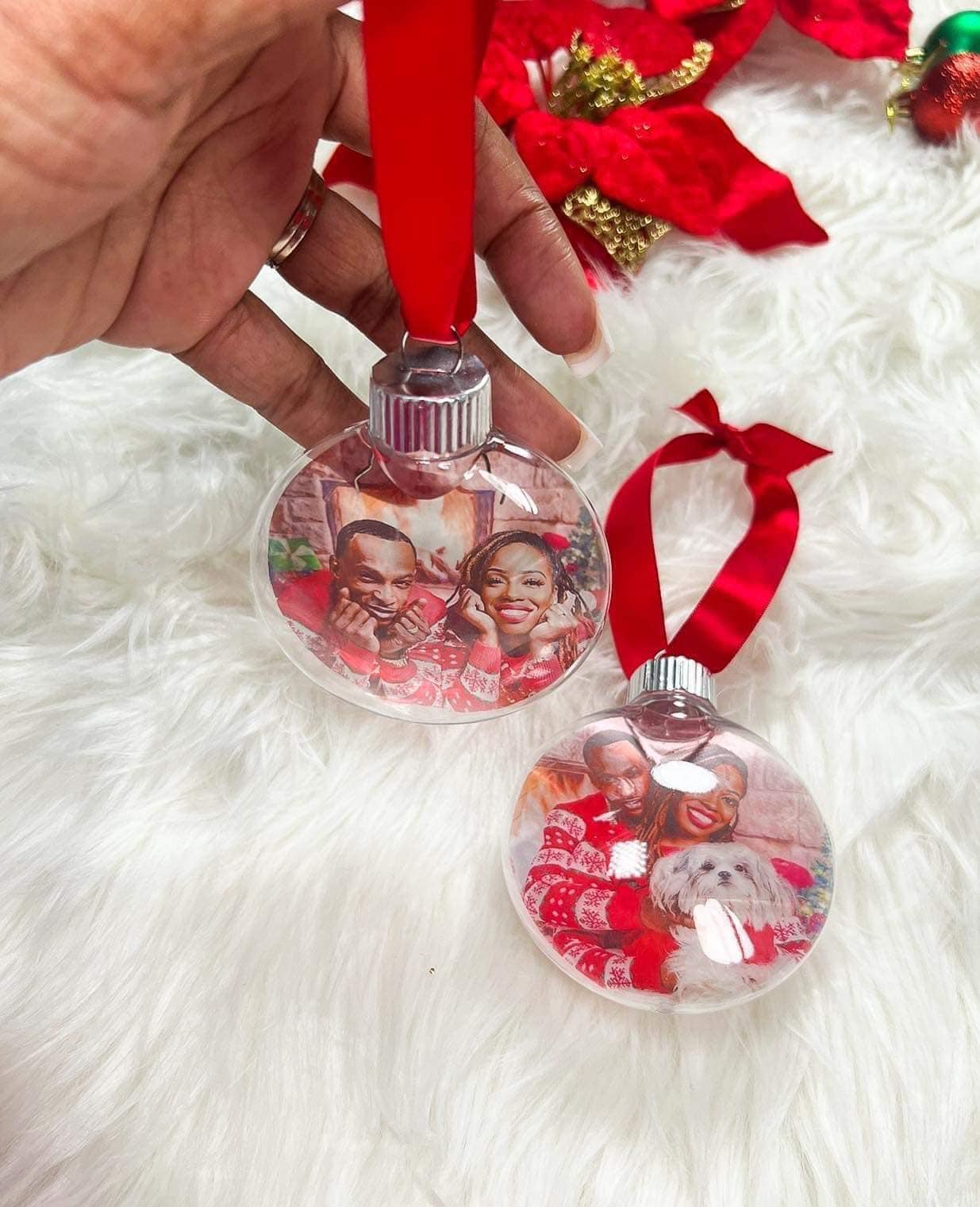 2 Custom Ornaments