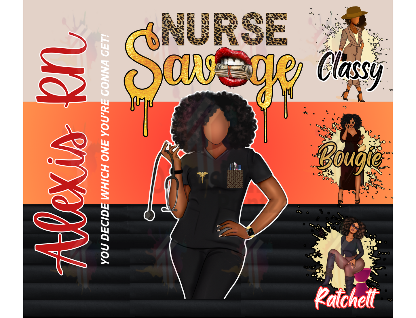 Savage Nurse 20oz Tumbler