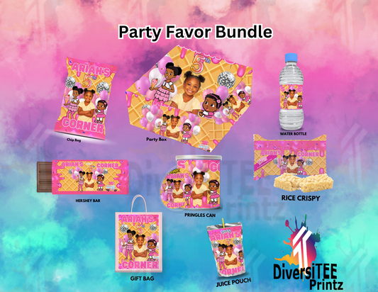 Custom Party Favor Bundle set of 12