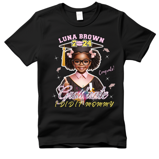 Customizable Graduation Shirt