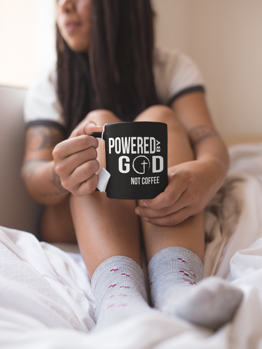 Powered By GOD not by Coffee