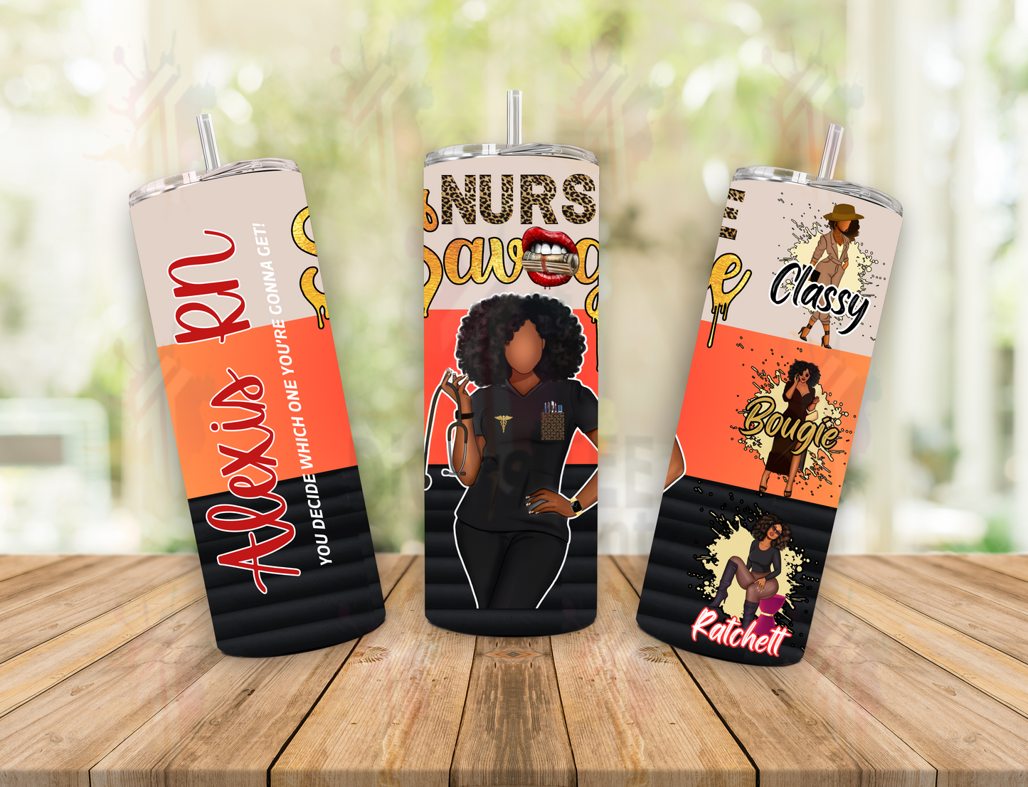 Savage Nurse 20oz Tumbler