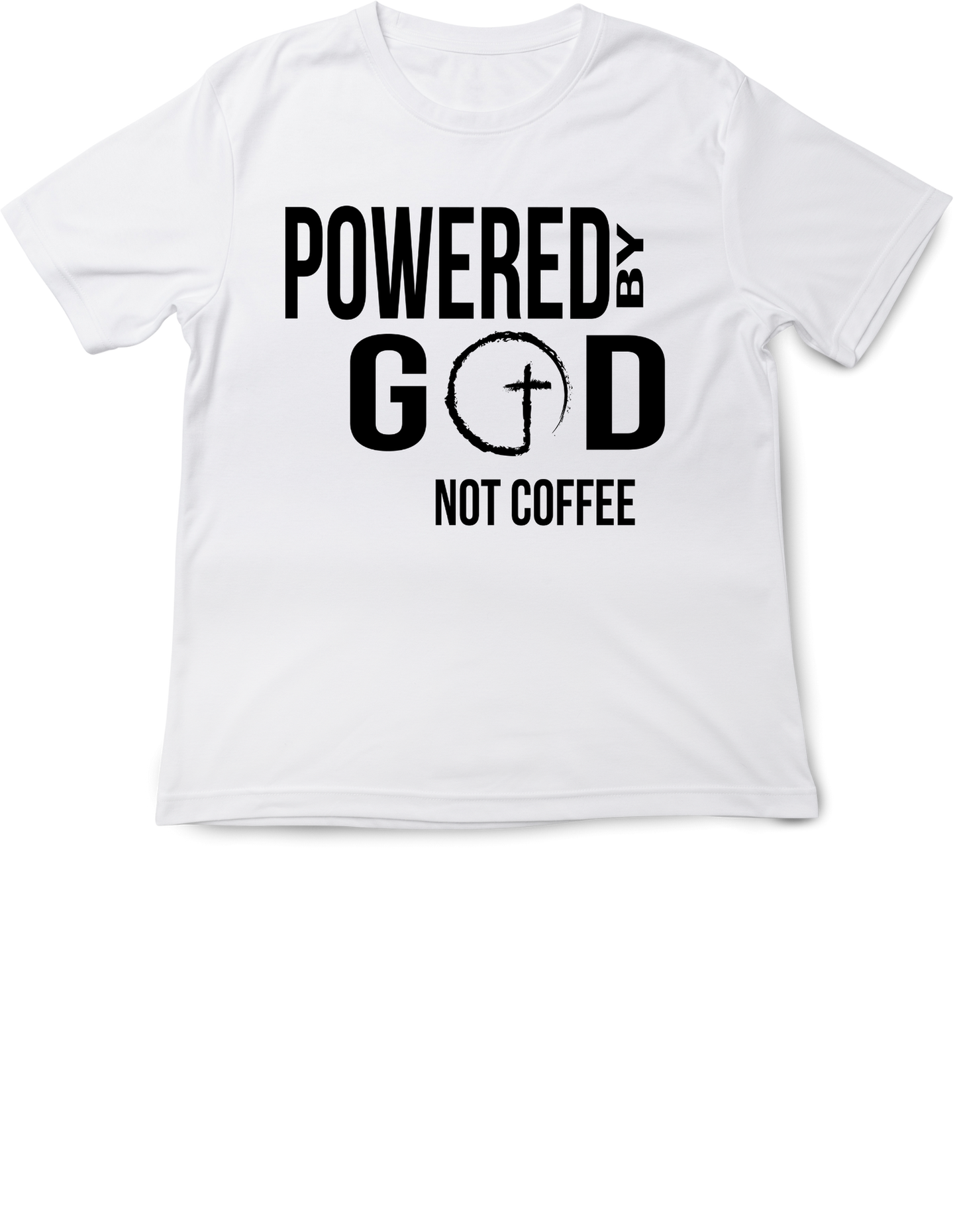Powered by GOD not COFFEE